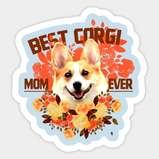 Best corgi mom Sticker